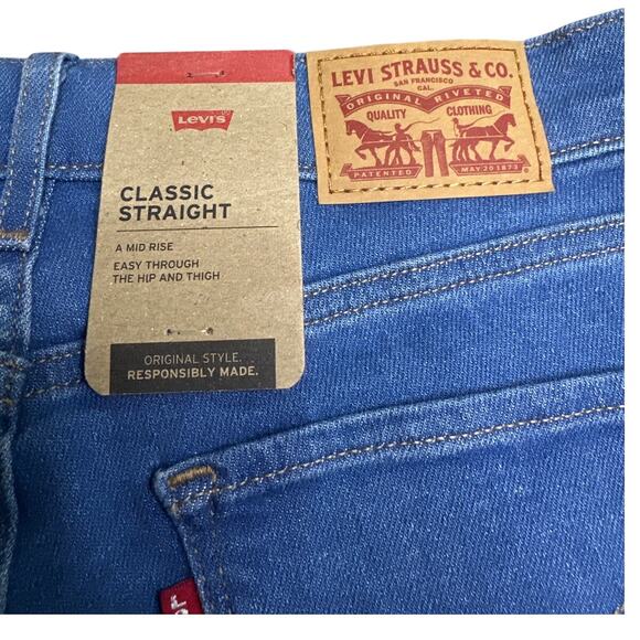 Levi Strauss & Co Classic Straight Mid Rise 27x30 - Picture 2 of 6